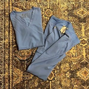 Ceil Blue FIGS Scrubs | size:XS